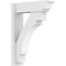 Ekena Millwork Merced Architectural Grade PVC Outlooker with Traditional Ends, 7"W X 24"D X 32"H OUTP07X24X32MRC01 - alternate 1